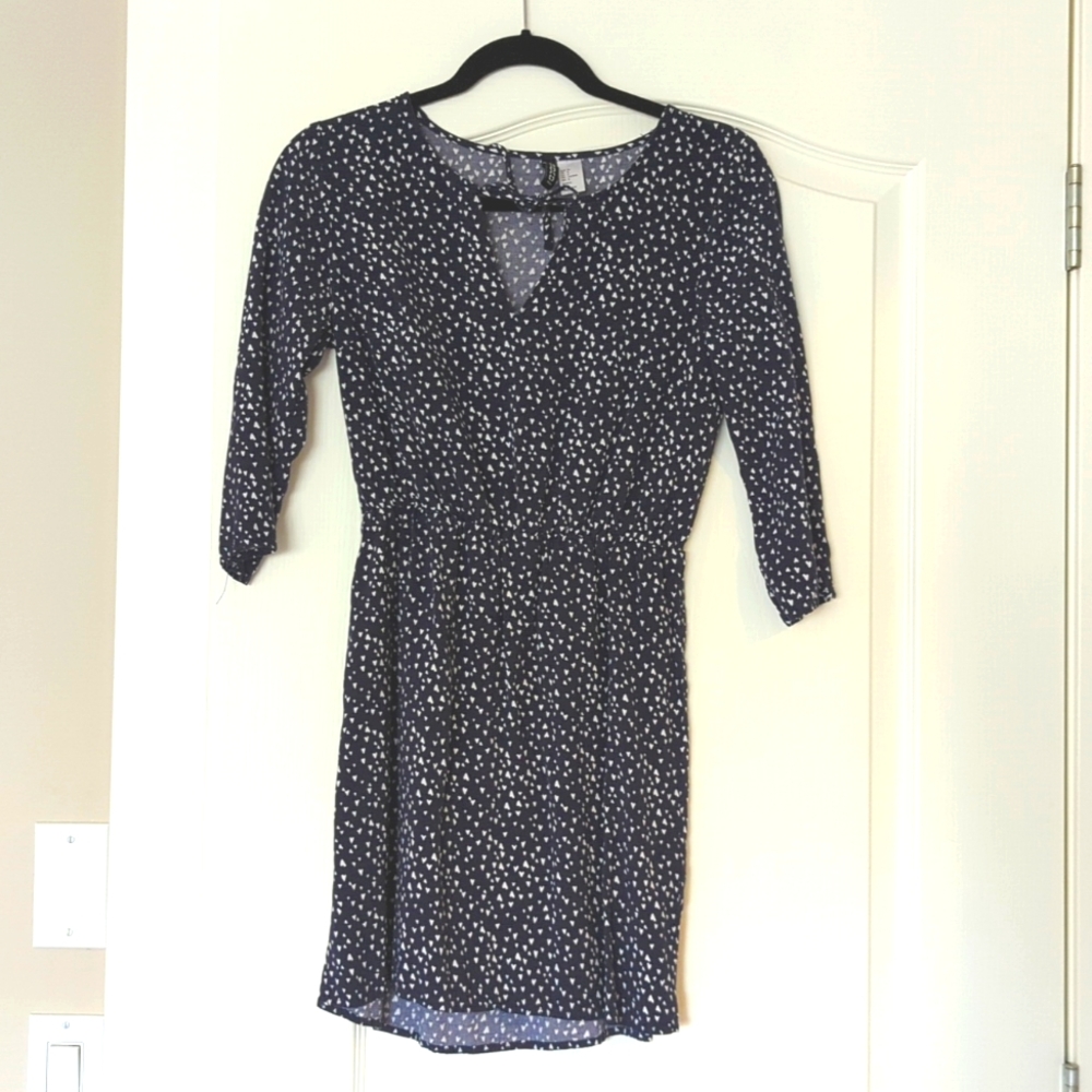 H&M Blue Heart Dress